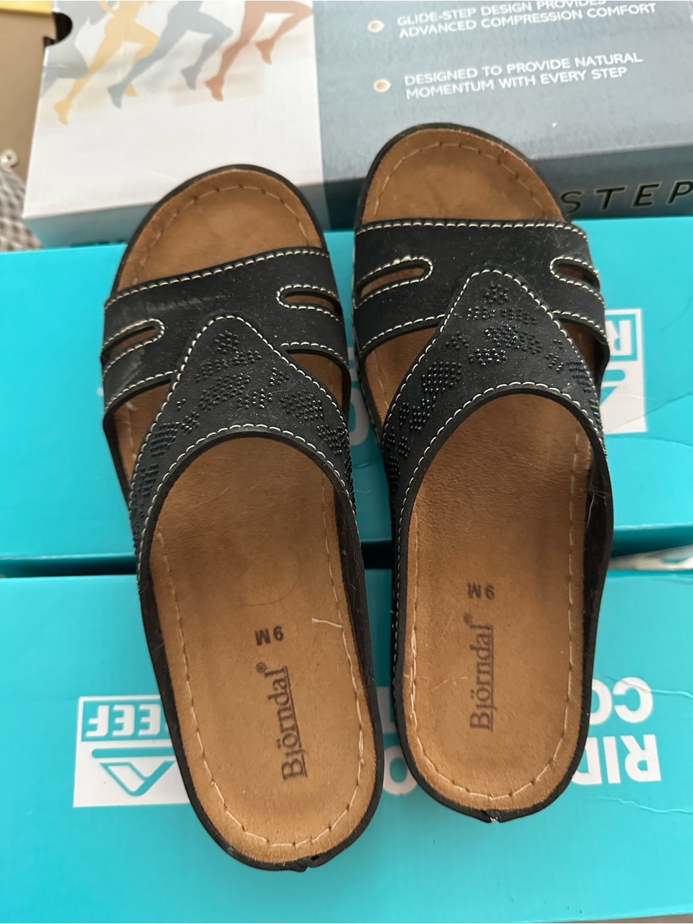 Bjorndal Back Sandals Size 9